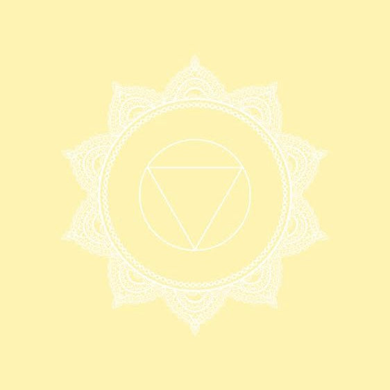 Solar Plexus Chakra Symbol  Is a ten petal lotus With each petal containing a symbol he Manipura symbol represents the awakening into true being, blending the base human nature with spiritual awakening. 